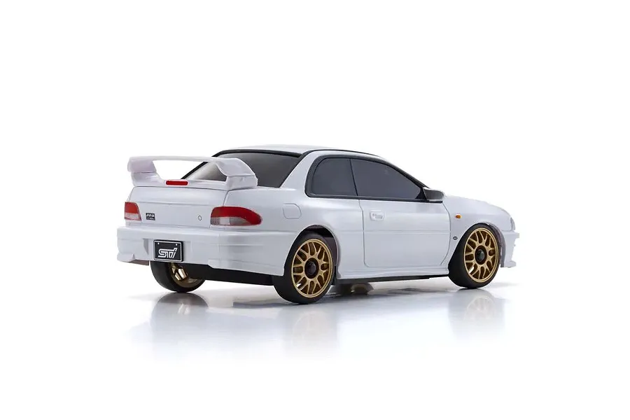 Kyosho Mini-Z 1998 Subaru Impreza STi 22B RC Drift Car Electric AWD RTR - White image 104047