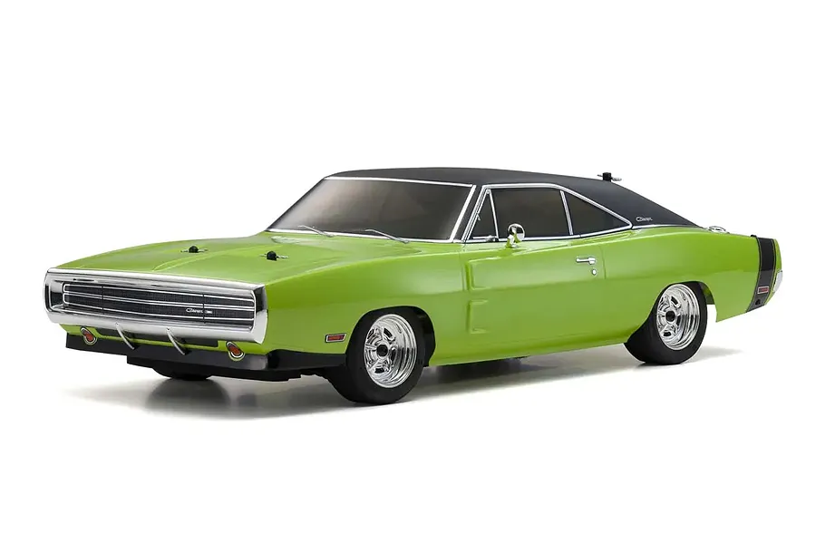 Kyosho Fazer Mk2 1970 Dodge Charger Hemi RC Car Electric 4WD 1/10 Scale RTR - Sublime Green image 104063