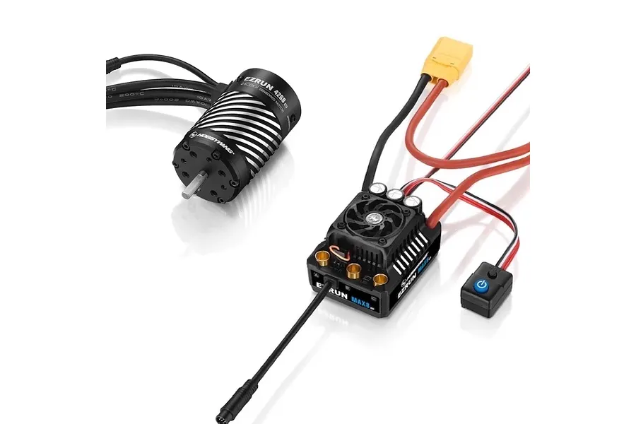 Hobbywing EzRun Max8 G2 160A ESC &amp;amp; 4278SD 2250Kv Sensored Brushless Motor Combo image 104072