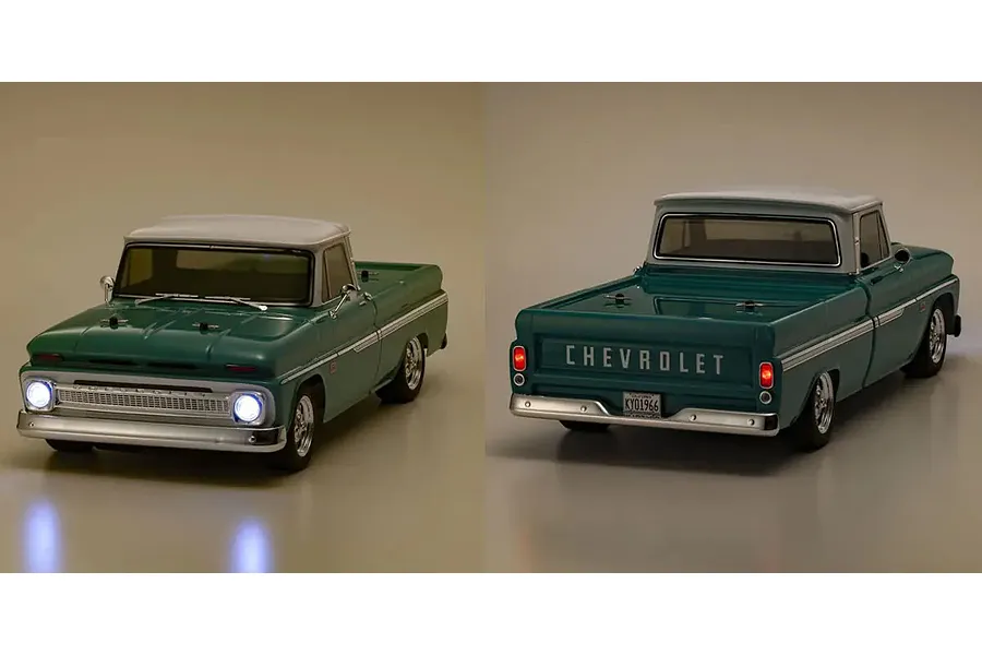 Kyosho Fazer Mk2 1966 Chevrolet C10 Fleetside RC Pickup Truck Electric 4WD 1/10 Scale RTR image 104149
