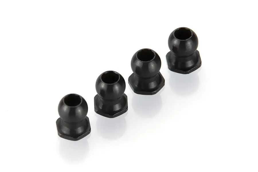 RC Maker Steel 5.0mm Lower Female Suspension Balls 4Pcs image 104199