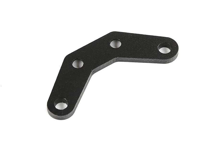 Rovan Aluminium Front Upper Suspension Arm Pin Brace - Black image 104371