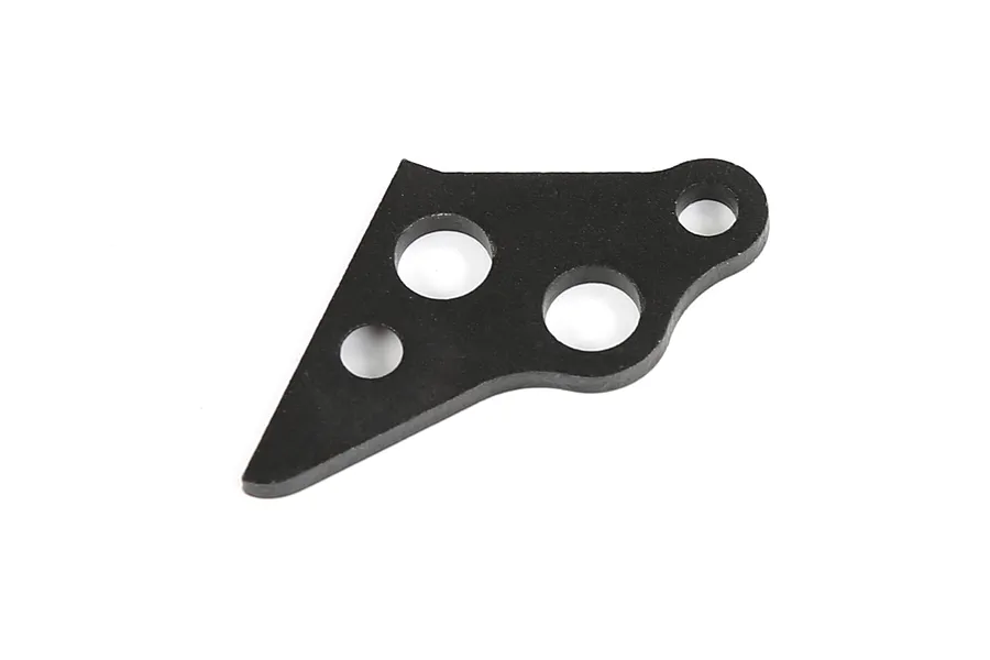Rovan Aluminium Left Chassis Brace - Black image 104379