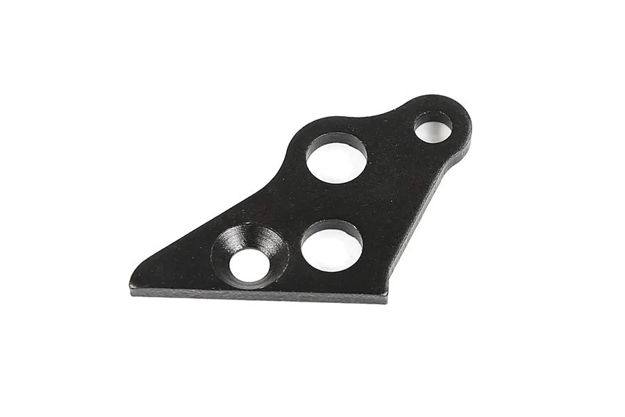 Rovan Aluminium Left Chassis Brace - Black image 104380