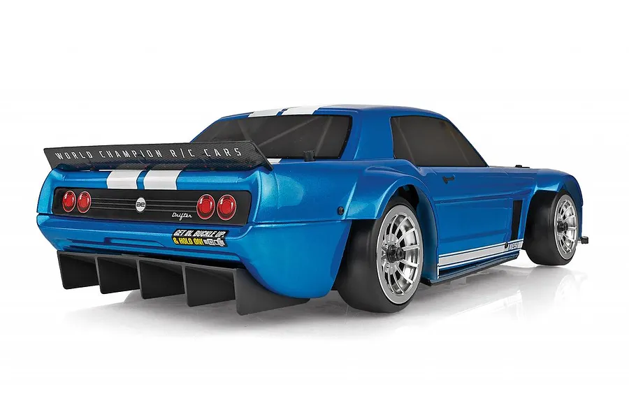 Team Associated DC10 RC Drift Car 2WD Electric Brushless 1/10 Scale RTR - Blue image 104476