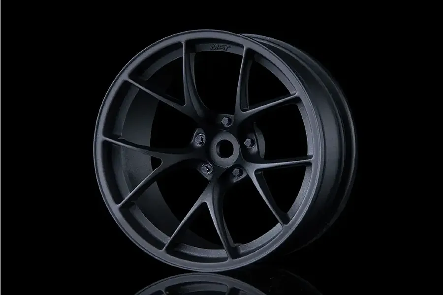 MST 1.9&amp;quot; RID (+8mm Offset) Rims 4Pcs - Black image 104500