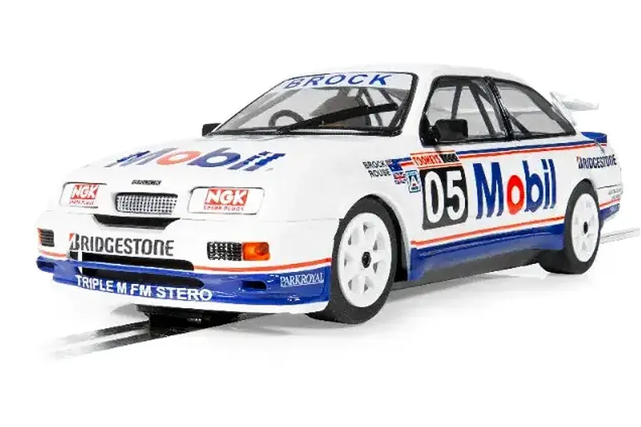 Scalextric 1/32 1989 Ford Sierra RS500 Peter Brock Bathurst Slot Car image 104501
