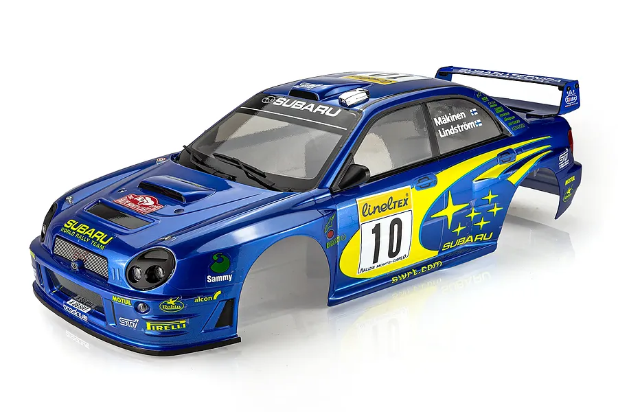 Kyosho 1/10 2002 Subaru Impreza Painted Body Shell - WRC Blue image 104505