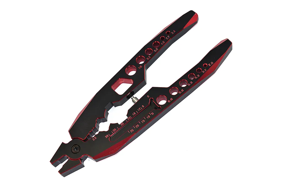 GPM Shock Shaft Multi Tool Pliers - Red and Black image 104518