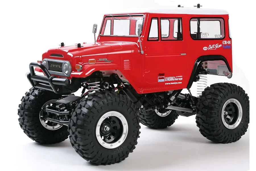 Tamiya CR-01 Toyota Land Cruiser 40 RC Rock Crawler Electric 4WD 1/10 Scale Kit image 104577