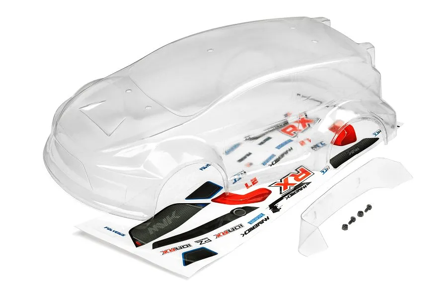 Maverick 1/18 Ion RC Rally Unpainted Body Shell - Clear image 104623