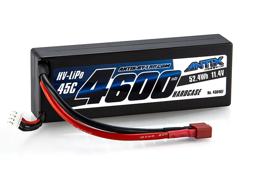 LRP Antix 11.4V 4600mAh 45C HV Hard Case LiPo Battery image 104635