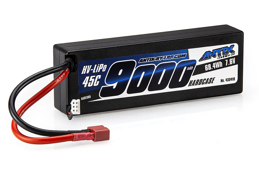 LRP Antix 7.6V 9000mAh 45C HV Hard Case LiPo Battery image 104638