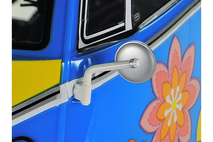 Tamiya M-06 Volkswagen Type 2 Flower Power RC Van Electric 2WD 1/10 Scale Kit - Flower Power image 104658