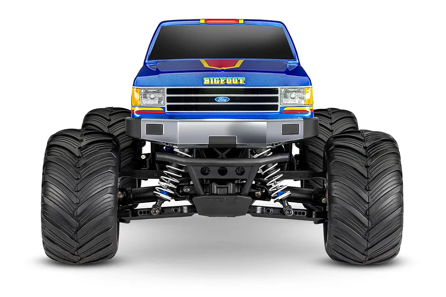 Traxxas Bigfoot 4X4 BL-2s RC Monster Truck Electric Brushless 4WD 1/10 Scale RTR - Blue image 104671