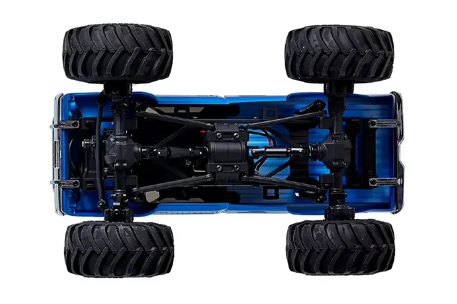 FMS FCX24 Smasher RC Monster Truck Electric 4WD 1/24 Scale RTR - Blue image 104783
