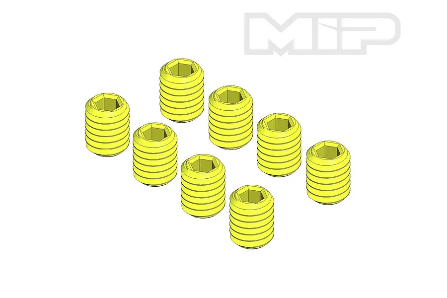 MIP 4x5mm Fine Thread Grub Screws 8Pcs image 104984