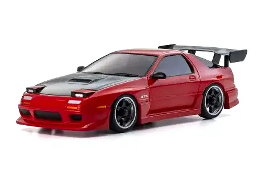 Kyosho Mini-Z Mazda Savanna RX-7 FC3S RC Drift Car Electric AWD RTR - Red image 105239