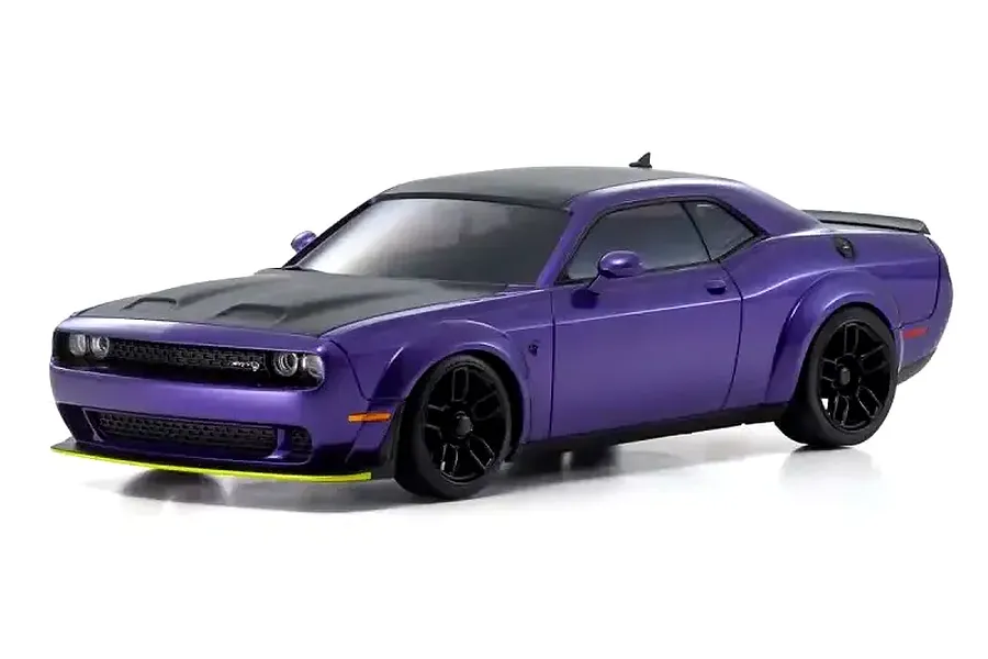 Kyosho Mini-Z Dodge Challenger SRT Hellcat Redeye RC Drift Car Electric AWD RTR - Plum Crazy image 105397