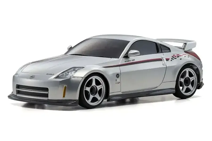 Kyosho Mini-Z Nissan Fairlady NISMO Z S-Tune RC Car Electric RWD RTR - Silver image 105446