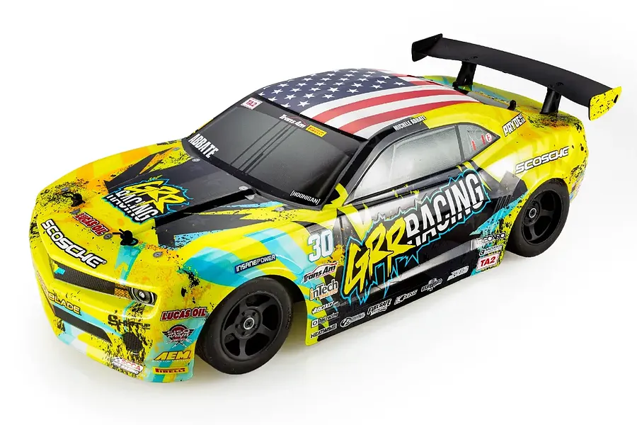 HPI E10 Michele Abbate TA2 Camaroプリントボディ HPI E10 Michele Abbate TA2 Camaroプリントボディ