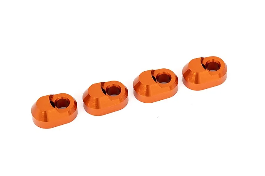 Traxxas Aluminium Suspension Pin Retainers 4Pcs - Orange image 105503