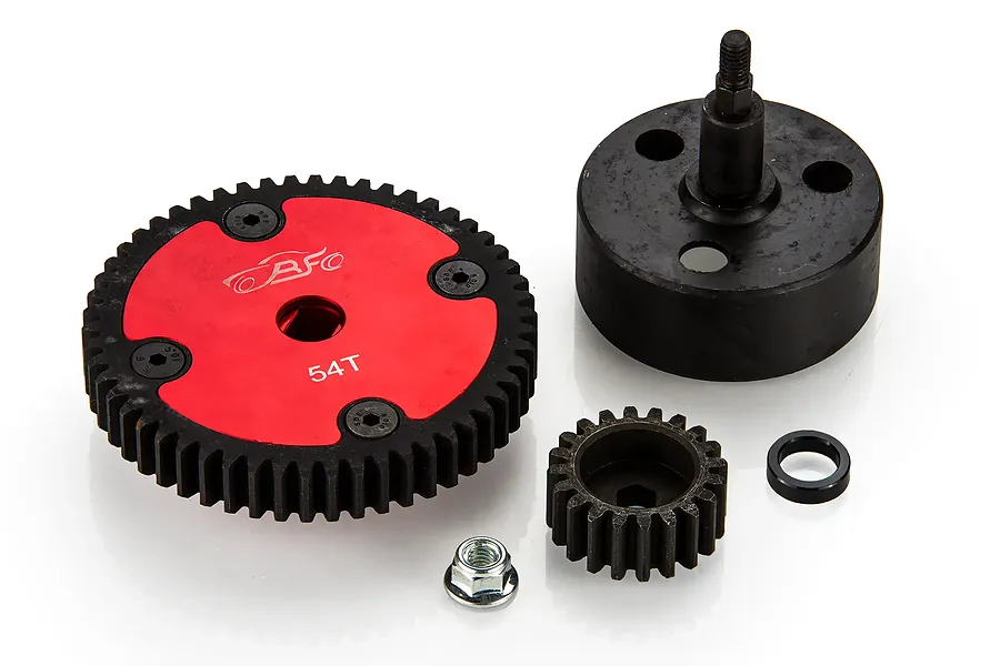 Rovan Baja Metal 20T/54T High Speed Gear Kit with One Hex Clutch Cup image 105520