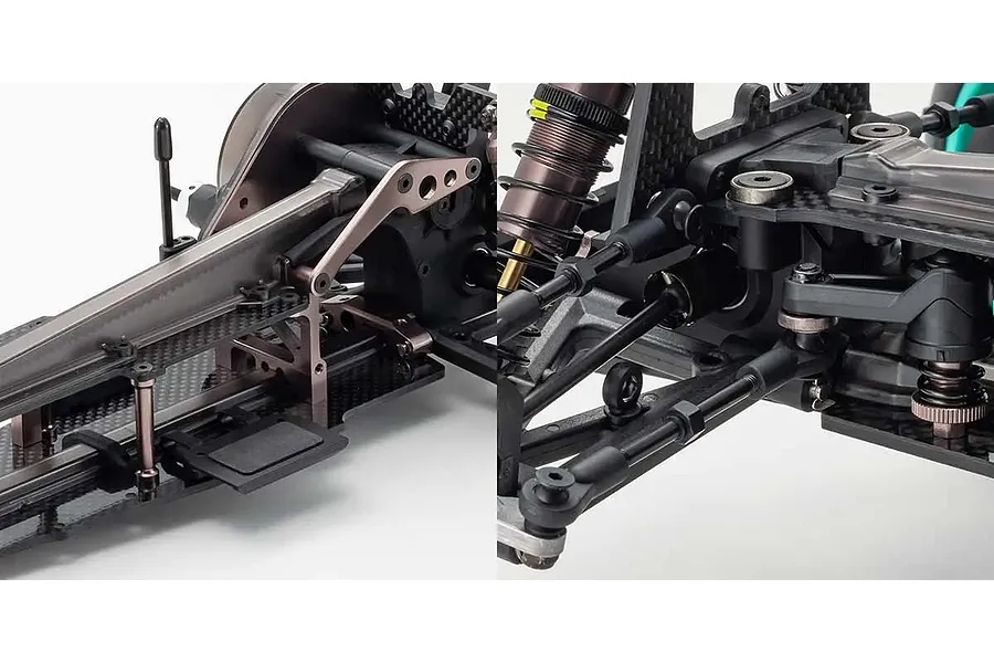 Kyosho Optima Mid &amp;#039;87 WC Worlds Spec 60th Anniversary RC Buggy Electric Brushless 4WD 1/10 Scale Kit - Gold Edition image 105540