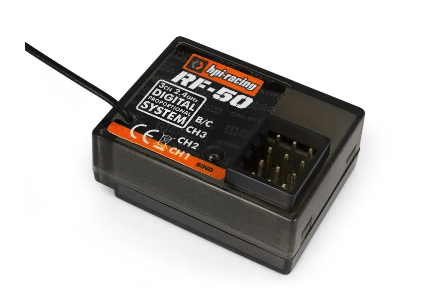HPI RF-50 2.4Ghz 3ch Receiver image 105558