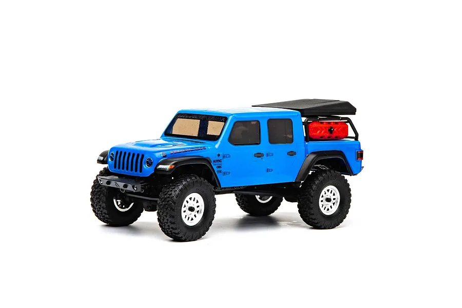 Axial SCX24 Jeep Gladiator RC Rock Crawler Electric 4WD 1/24 Scale RTR - Blue image 105662