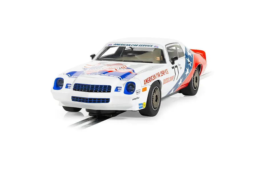 Scalextric 1/32 Chevrolet Camaro Z28 - Peter John DTM 1982 Slot Car image 105931