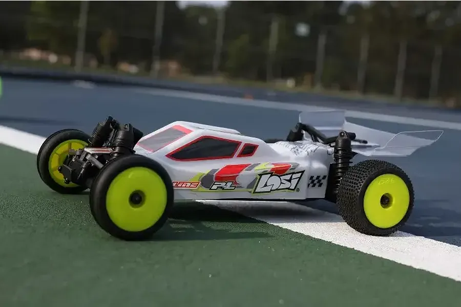 Losi Micro-B 2S RC Buggy Electric 2WD 1/24 Scale RTR - White image 105998