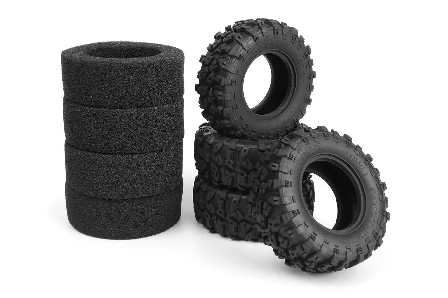 HPI 1.2&amp;quot; Tredz Rockthorne Crawler Tyres with Foam Inserts 4Pcs image 106078