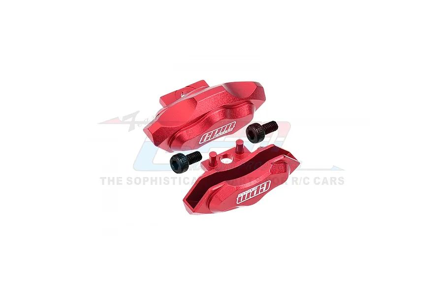 GPM Aluminium Front or Rear Brake Callipers 2Pcs - Red image 106108