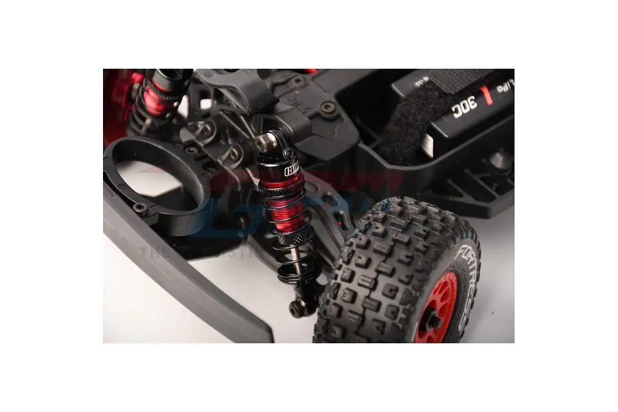 GPM Aluminium 58mm Front or Rear Adjustable Shocks 2Pcs - Blue image 3