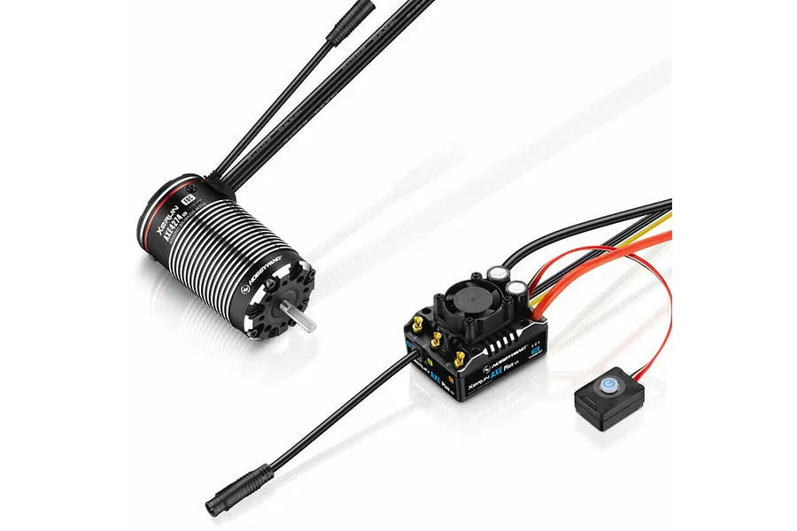 Hobbywing Xerun AXE Plus R3 135A ESC and AXE 4274SD 2000Kv Sensored Brushless Motor Combo image 106158