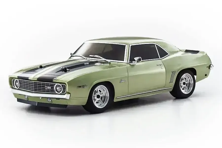 Kyosho Fazer Mk2 1969 Chevrolet Camaro Z28 RC Car Electric 4WD 1/10 Scale RTR - Frost Green image 106273