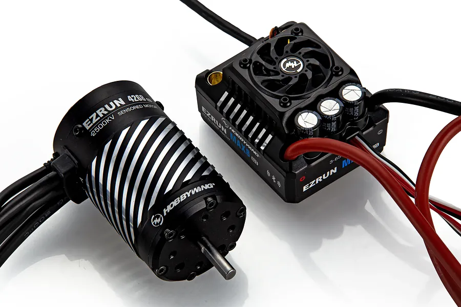 Hobbywing EzRun Max8 G2 4268 &amp;amp; 2500Kv Brushless Motor and ESC Combo image 106288