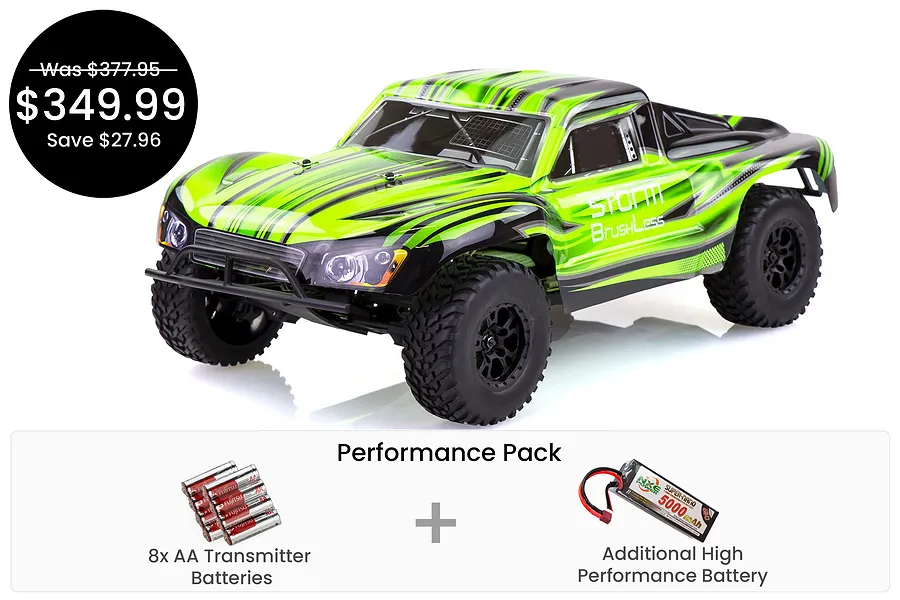 HSP Storm BL RC Short Course Truck Brushless - Performance Pack image 106487