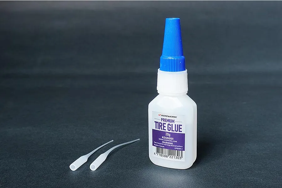 Koswork Tyre Glue with Pin Cap and Tips 20g image 106636