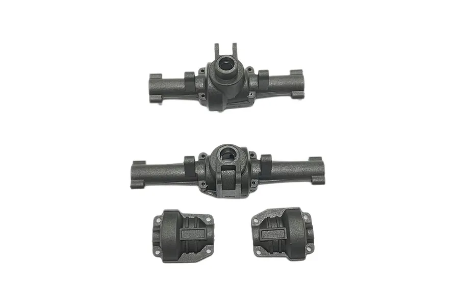 Hobby Plus Front and Rear Axle Housings 2Pcs image 106689