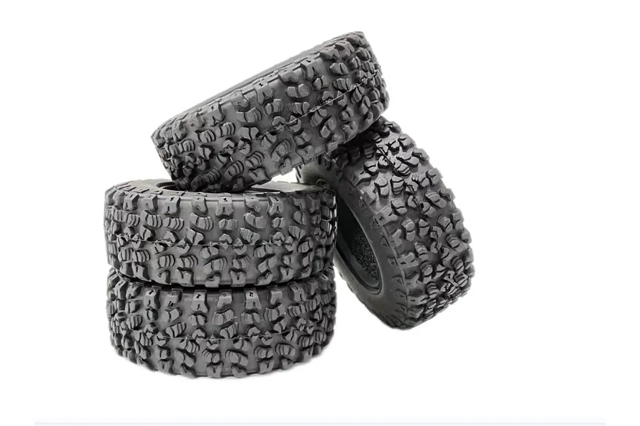 Hobby Plus 1.2&amp;quot; Tracking A/T Tyres 4Pcs image 106691