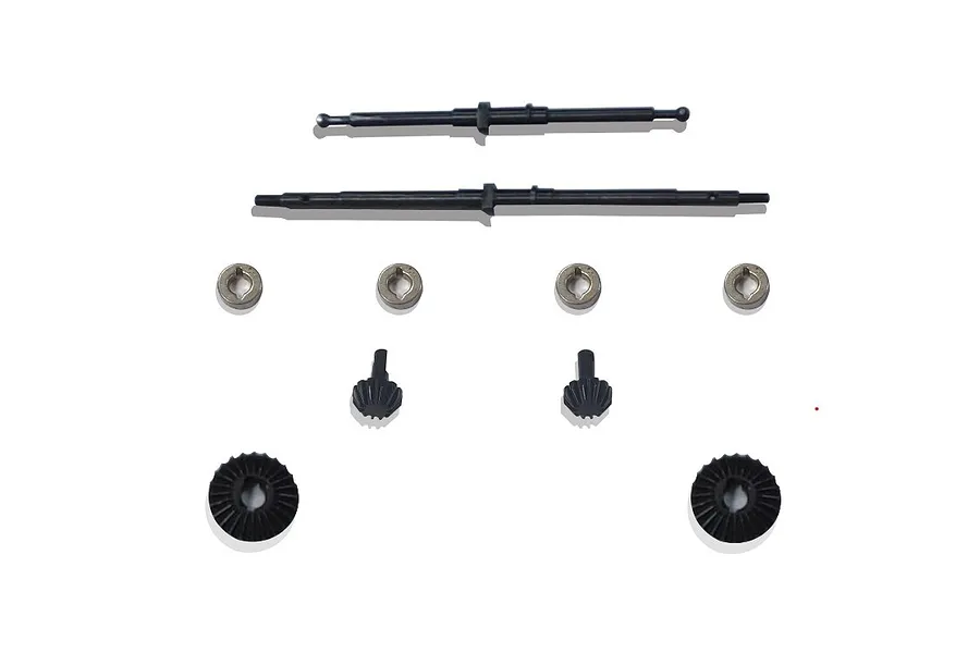 Hobby Plus Metal Axle and Gear Set image 106723