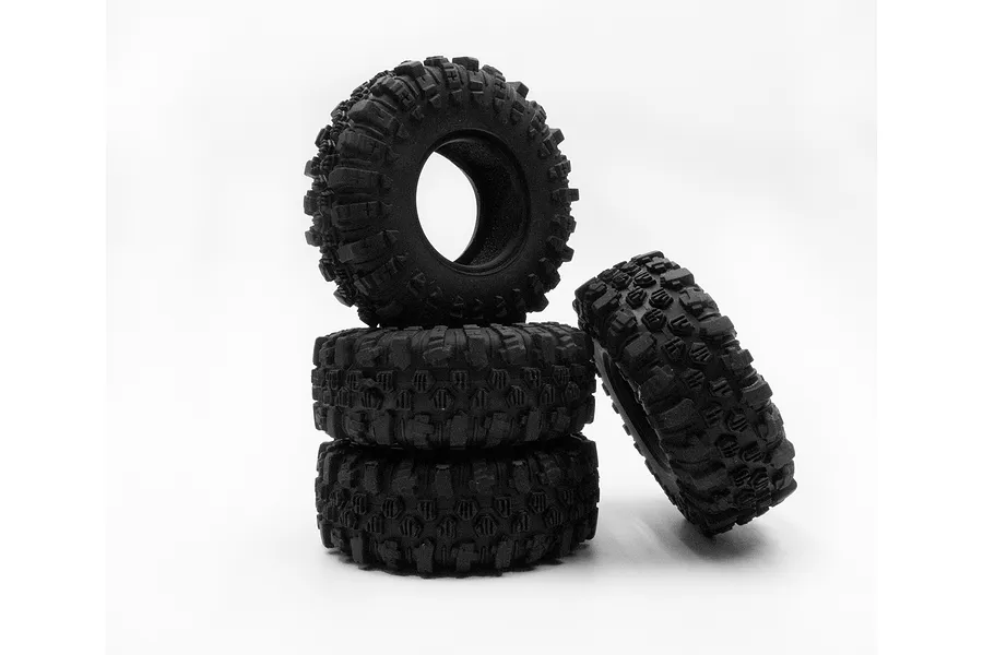 Hobby Plus 1.2&amp;quot; Mudder-XL Tyres 4Pcs image 106731