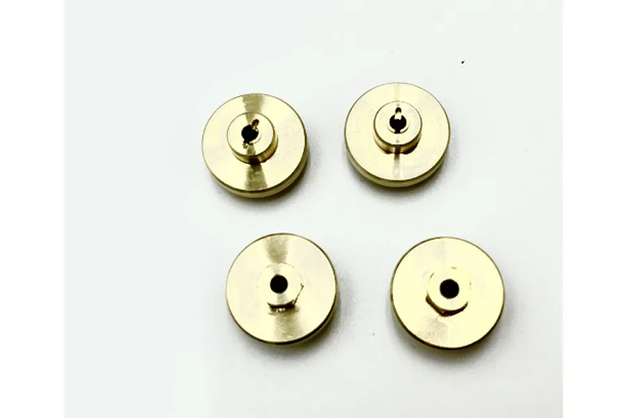 Hobby Plus Brass +10mm Hexes 4Pcs image 106739