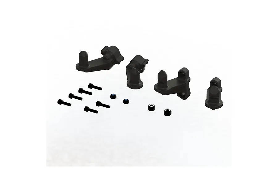 ARRMA Front and Rear Body Post Set image 106753