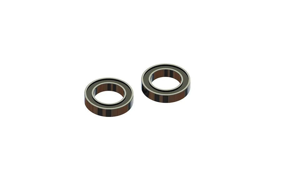 ARRMA 15x24x5mm Rubber Shielded Ball Bearings 2 Pcs image 106760