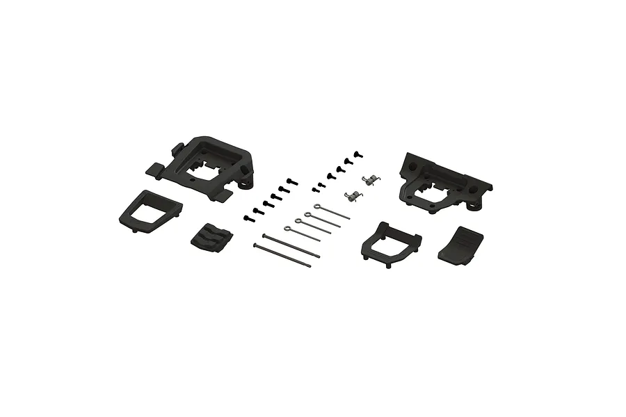 ARRMA 1/8 Kraton Clipless Body Mount Hardware Set with Body Pieces image 106764