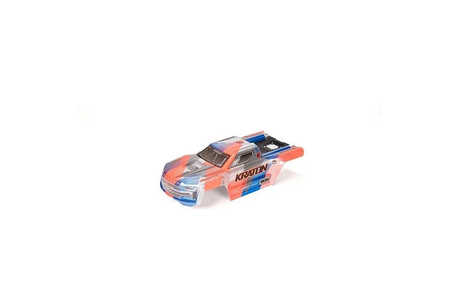 ARRMA 1/8 Kraton Painted Body Shell - Blue/Orange image 106765