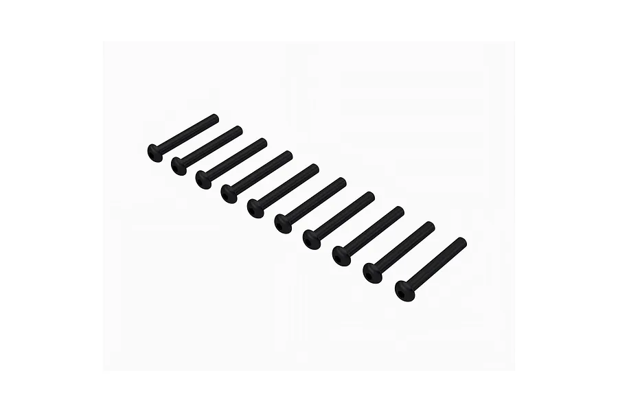 ARRMA 4x32mm Fine Thread Button Head Screws 10Pcs image 106821